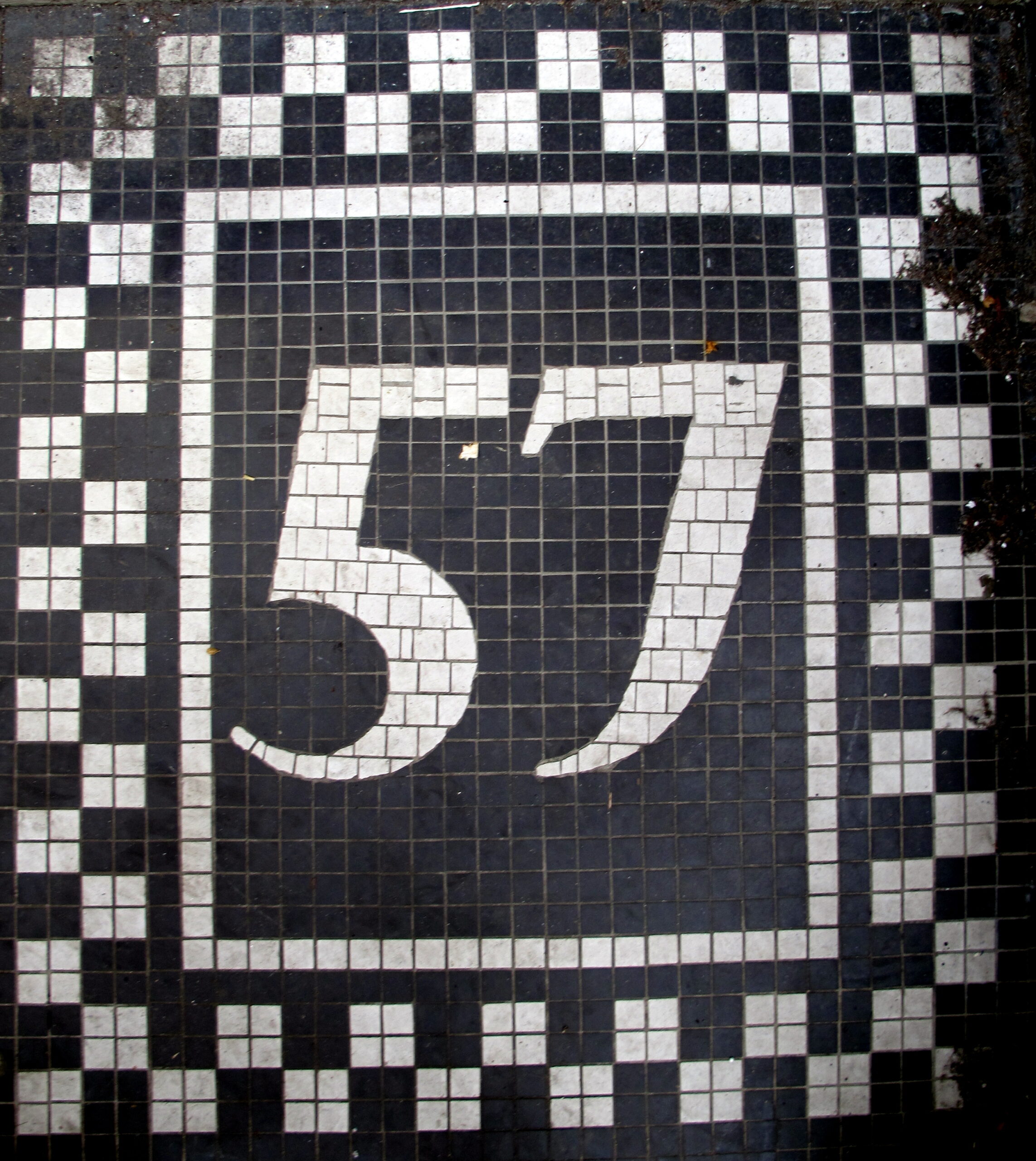 the number 57