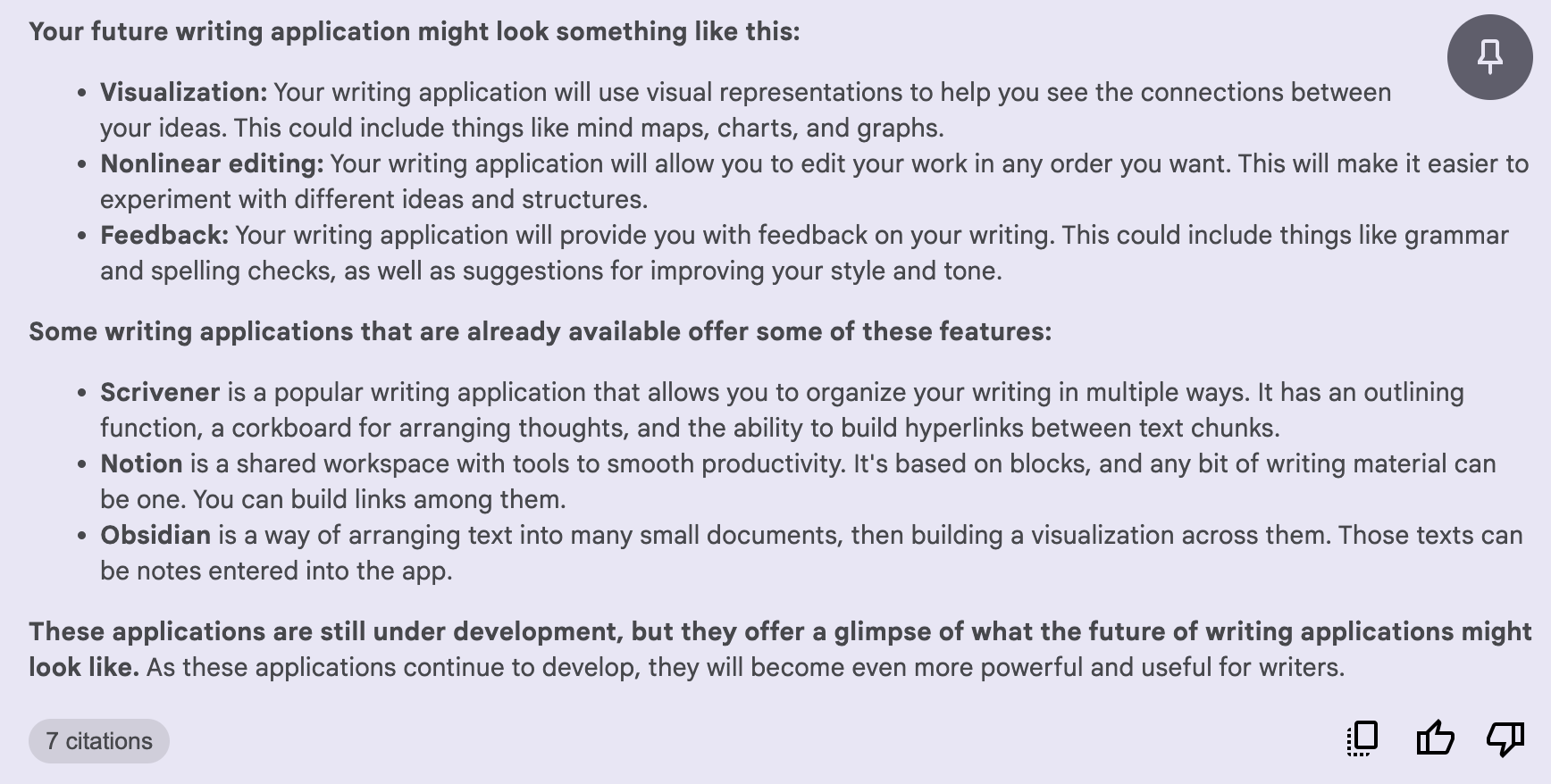 NotebookLM on future writing apps