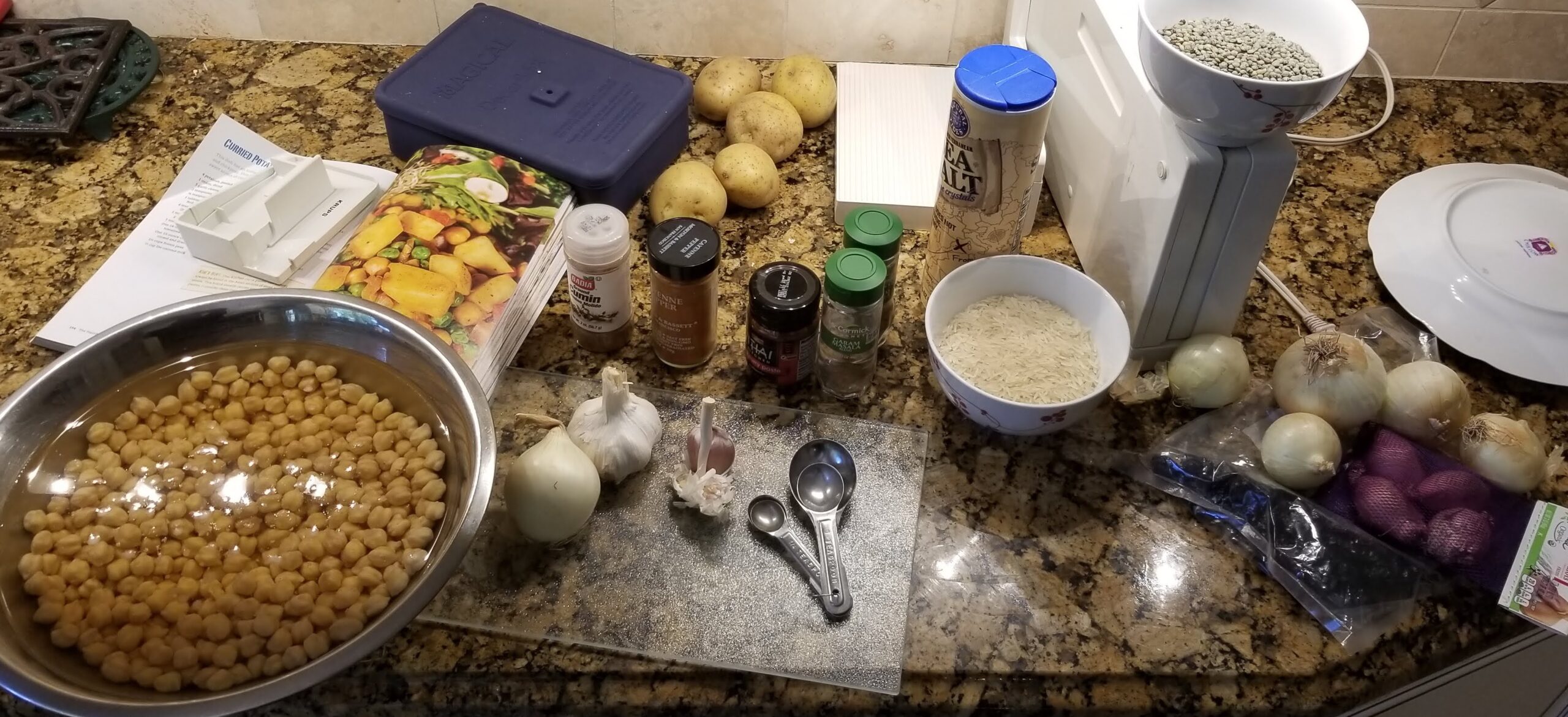vegan meal prep