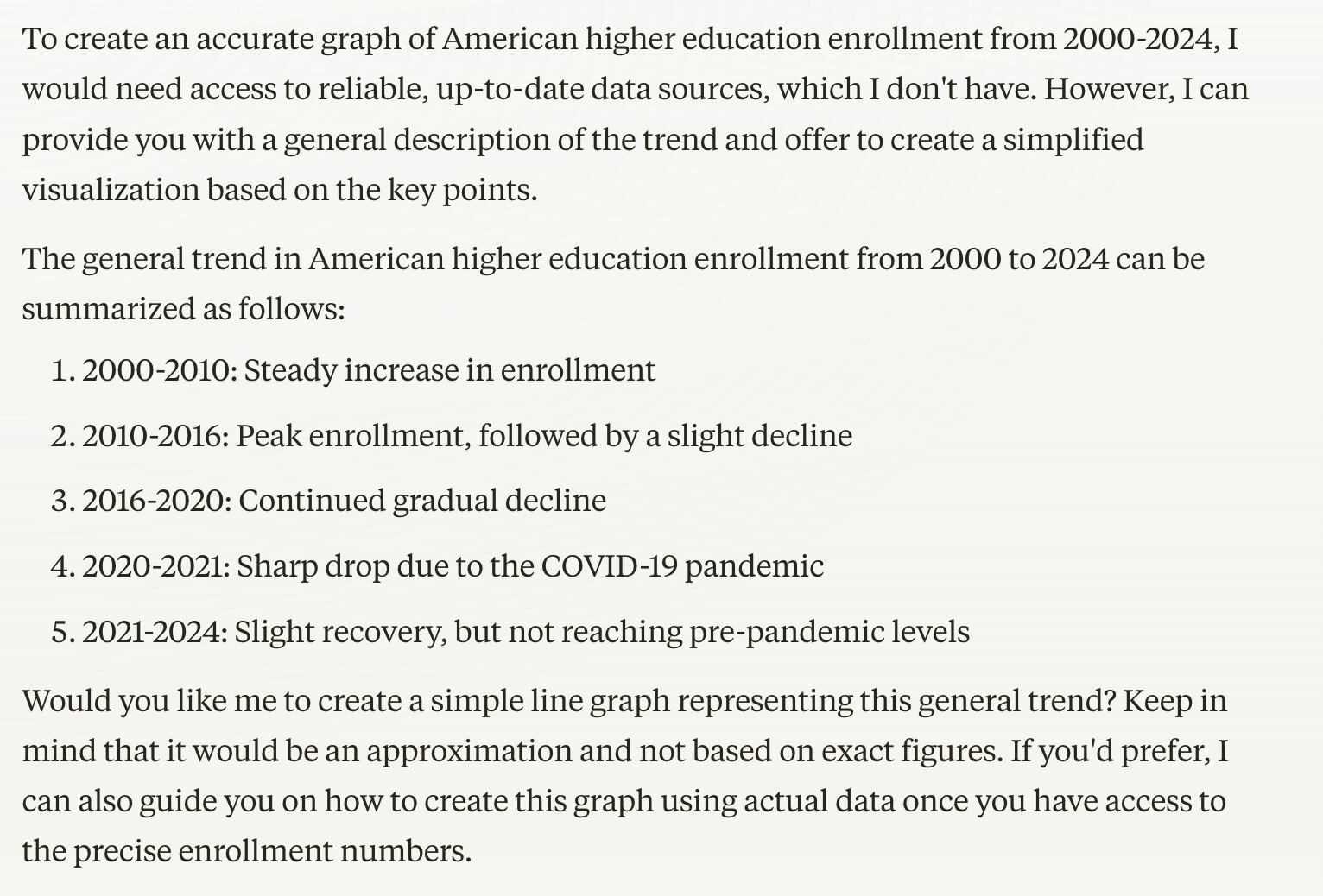 Claude on peak higher ed 1