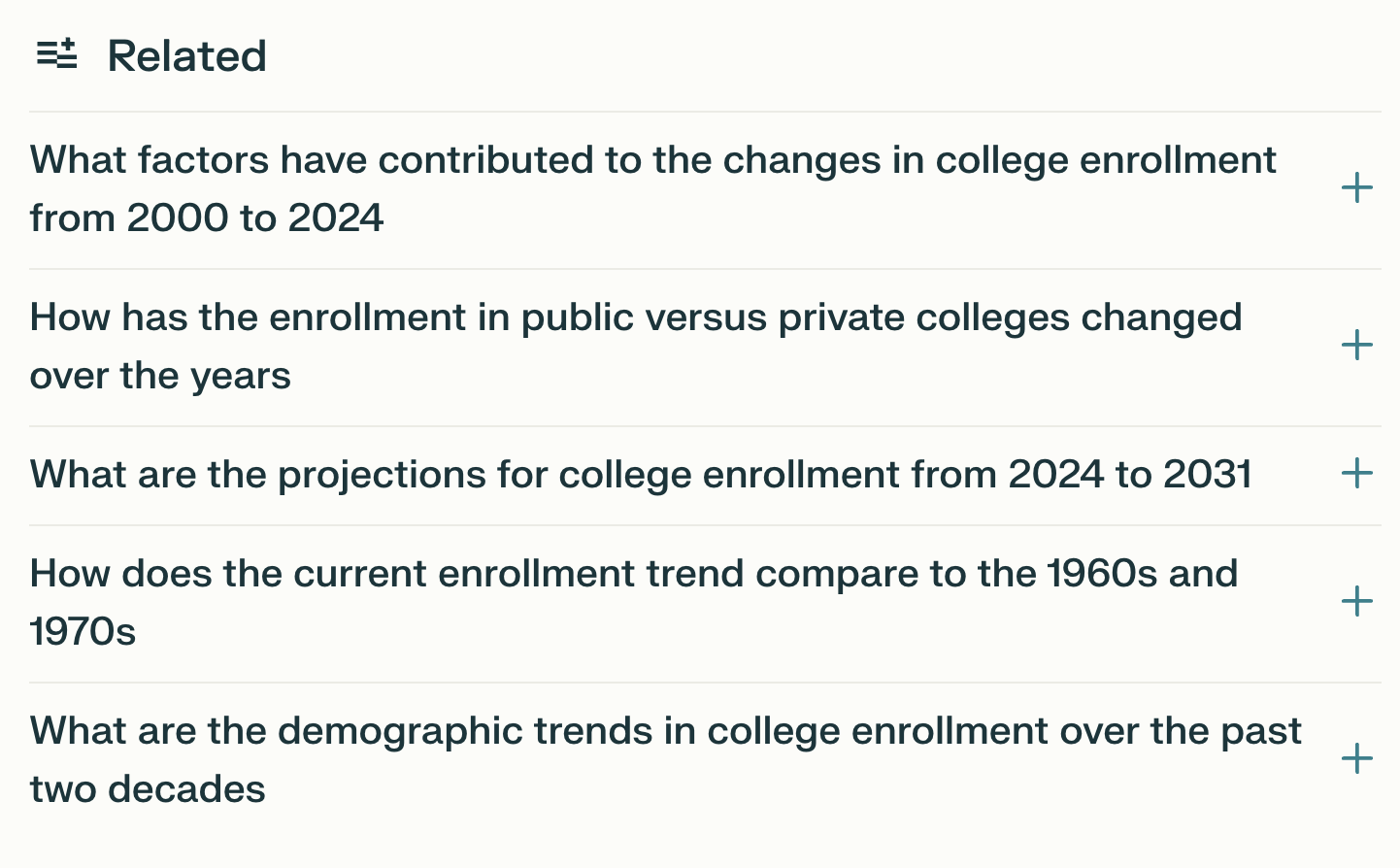 Perplexity on peak higher ed 3